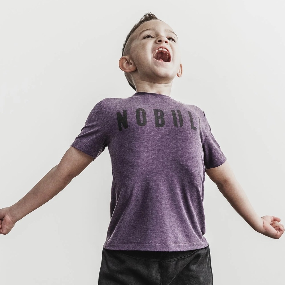 NWT NOBULL Kid’s Tee - Small - Purple